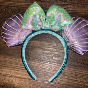 Purple and Green Mermaid Headband